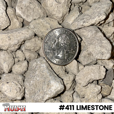 #9023-B - #411 Limestone (0.4 CF)