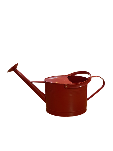 Metal Red Watering Can 1.75 Gallon (#8442)