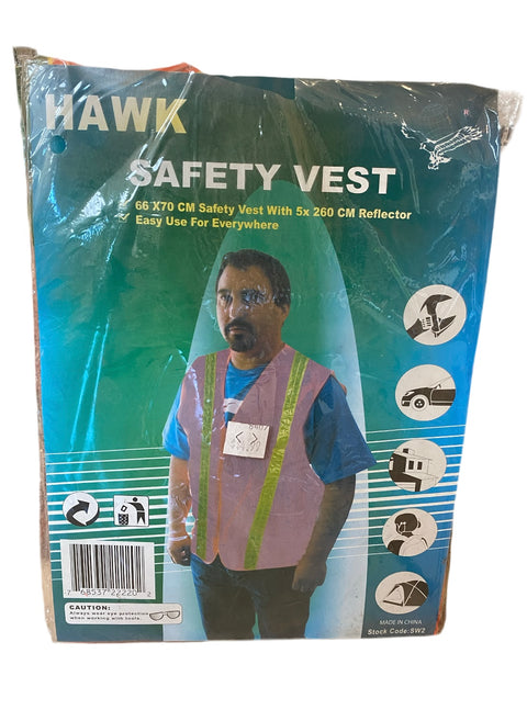 Hawk Safety Vest - Reflective (8407)